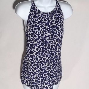 Blue and White Cynthia Rowley Top